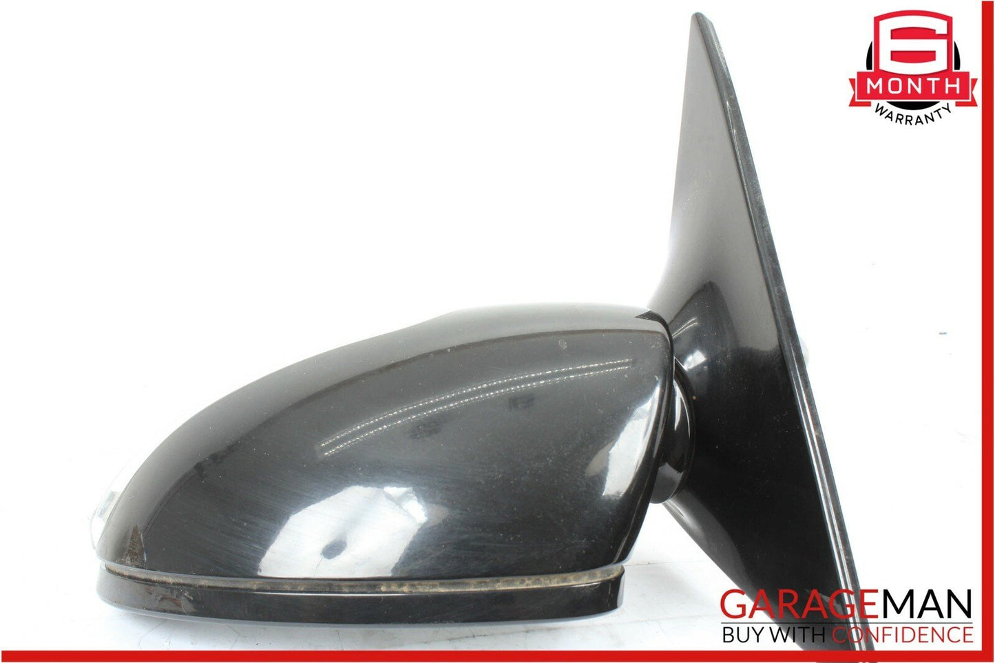 07-09 Mercedes W216 CL550 Front Left Driver Side Mirror Door Rear View Black