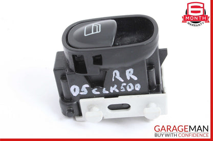 03-09 Mercedes W209 CLK500 Rear Right Passenger Window Switch Control Button