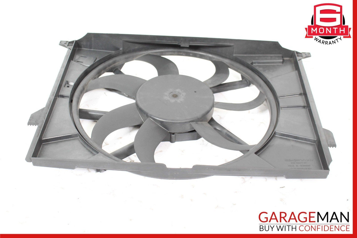 07-14 Mercedes W221 S550 S350 CL550 Engine Cooling Fan Shroud Motor Assembly OEM