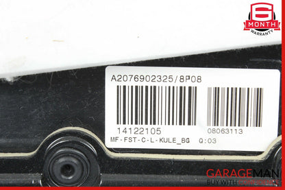10-13 Mercedes W207 E350 Coupe Rear Left Side Interior Quarter Door Trim Cover