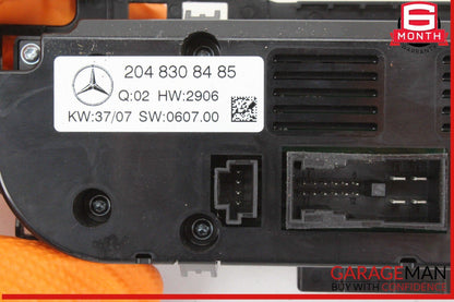 08-11 Mercedes W204 C300 C63 AMG AC A/C Heater Temperature Climate Control OEM