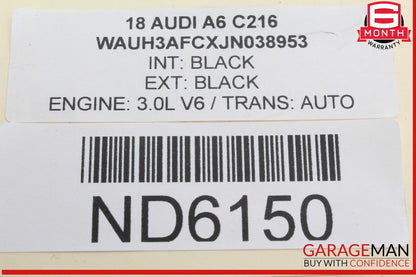 2012-2018 Audi A6 Front Right Passenger Side Door Airbag Air Bag 4G5880242B