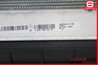 07-09 Mercedes W216 CL550 Engine Radiator AC A/C Cooling Condenser Assy
