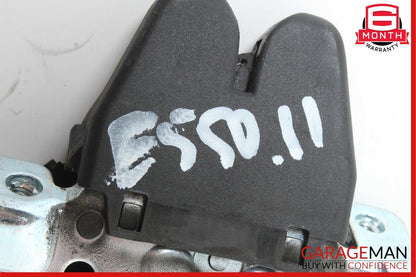 08-17 Mercedes C300 E550 Trunk Lid Latch Lock Actuator w/ Cylinder Lock Latch