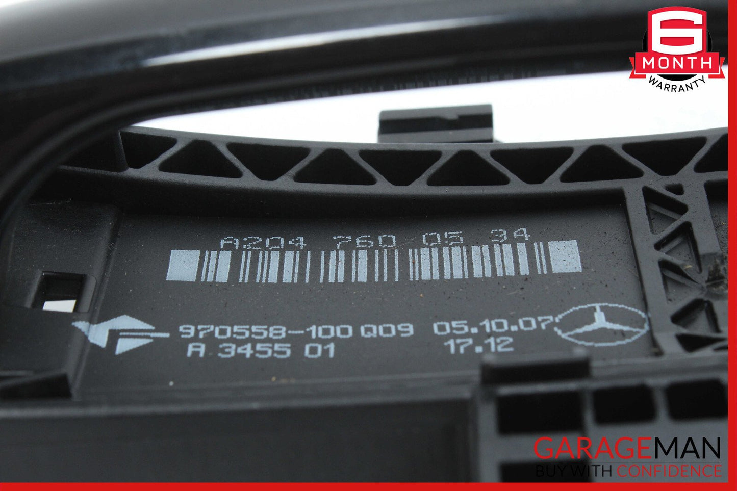 08-11 Mercedes W204 C350 C300 C250 Front Left Side Exterior Door Handle Black