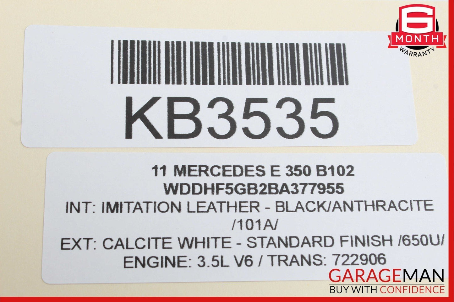08-18 Mercedes CLS400 E350 C300 CLS550 Rear Left Side Door Control Module