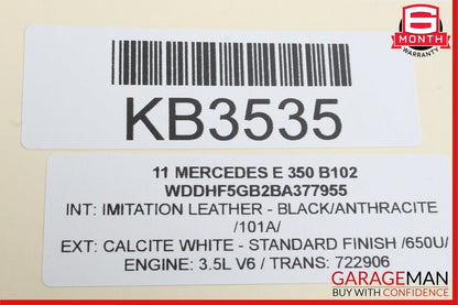 08-18 Mercedes CLS400 E350 C300 CLS550 Rear Left Side Door Control Module