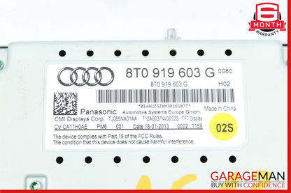 08-16 Audi A5 S5 Dash Info Information Display Screen Monitor OEM