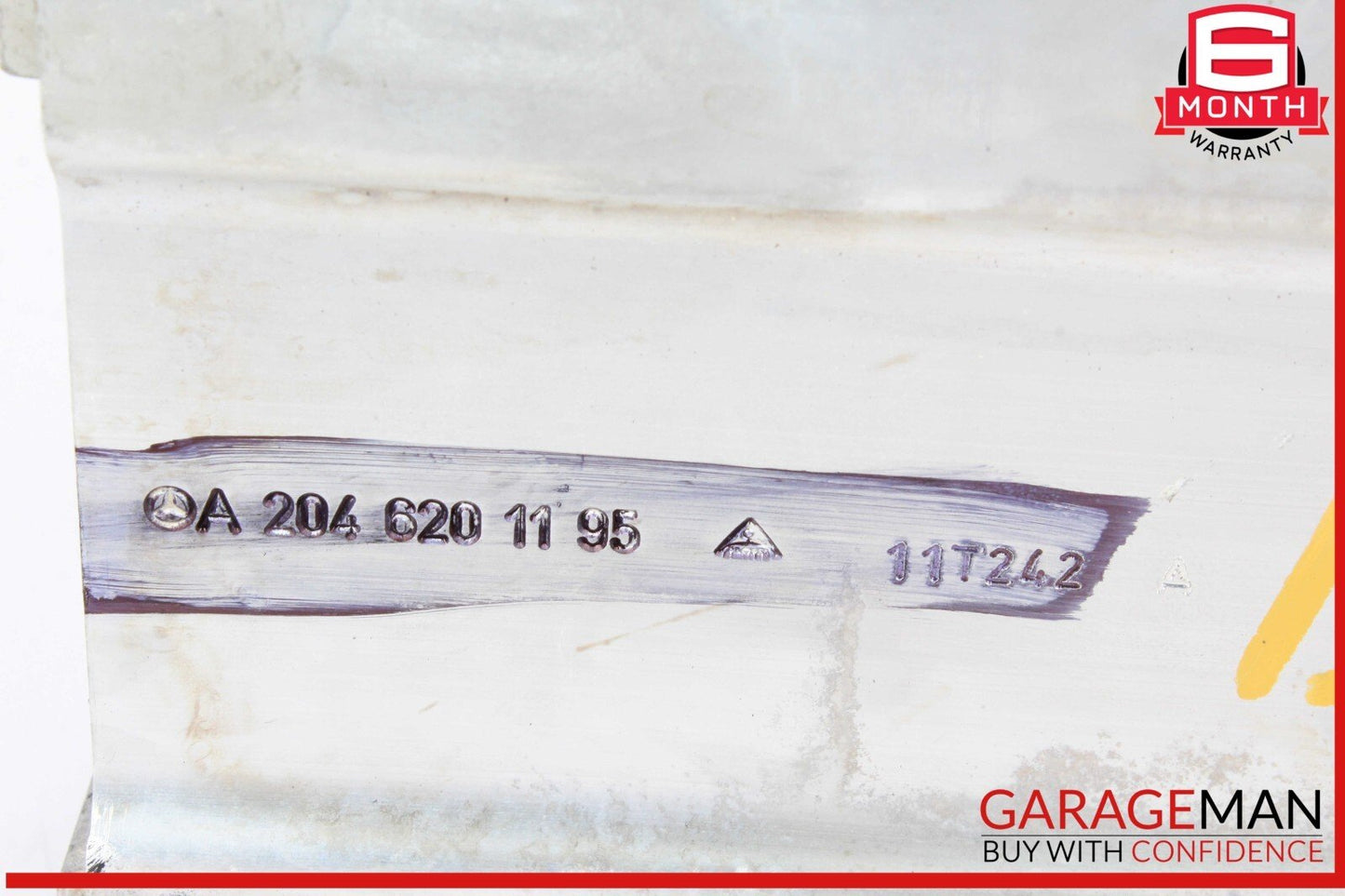08-14 Mercedes W204 C250 Front Left Bumper Reinforcement Impact Bracket Bar OEM