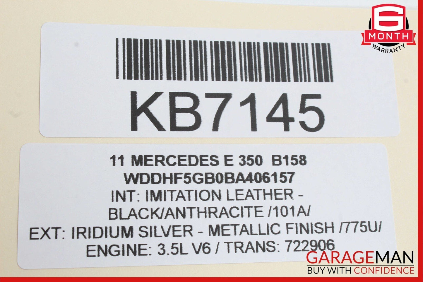 08-18 Mercedes W212 E350 C300 SLK350 Front Left Side Door Control Module OEM