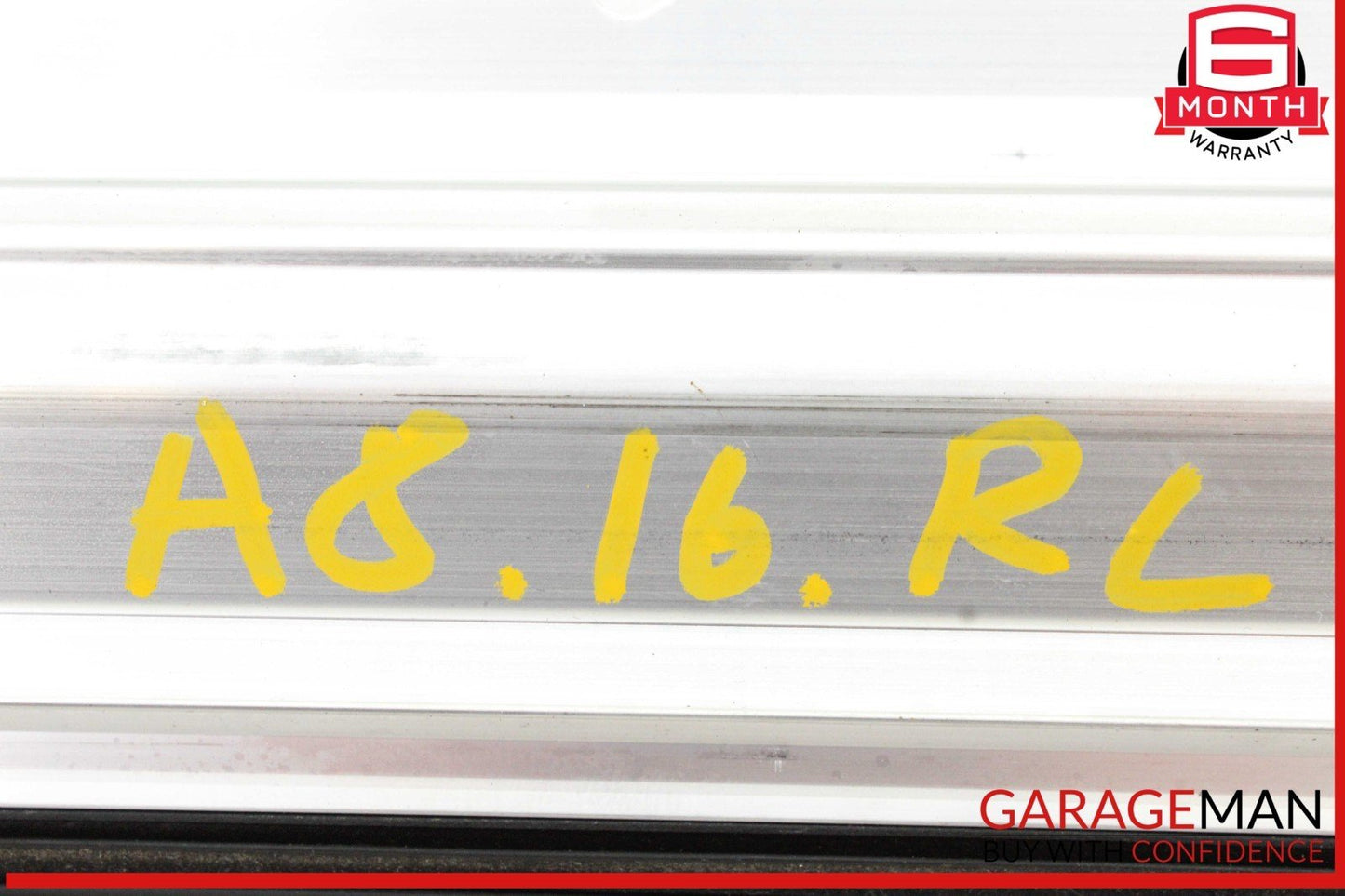 11-18 Audi A8 Rear Left Driver Side Window Shade Cover Blind 4H4861333 OEM
