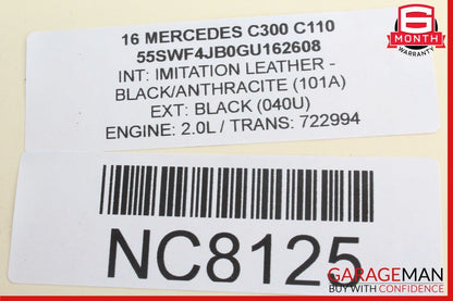 15-20 Mercedes W205 C300 Rear Right Side Axle CV Half Shaft OEM