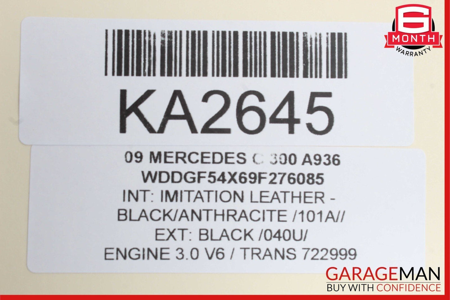 08-18 Mercedes W204 C250 E350 CLS400 Front Left Side Door Control Module OEM