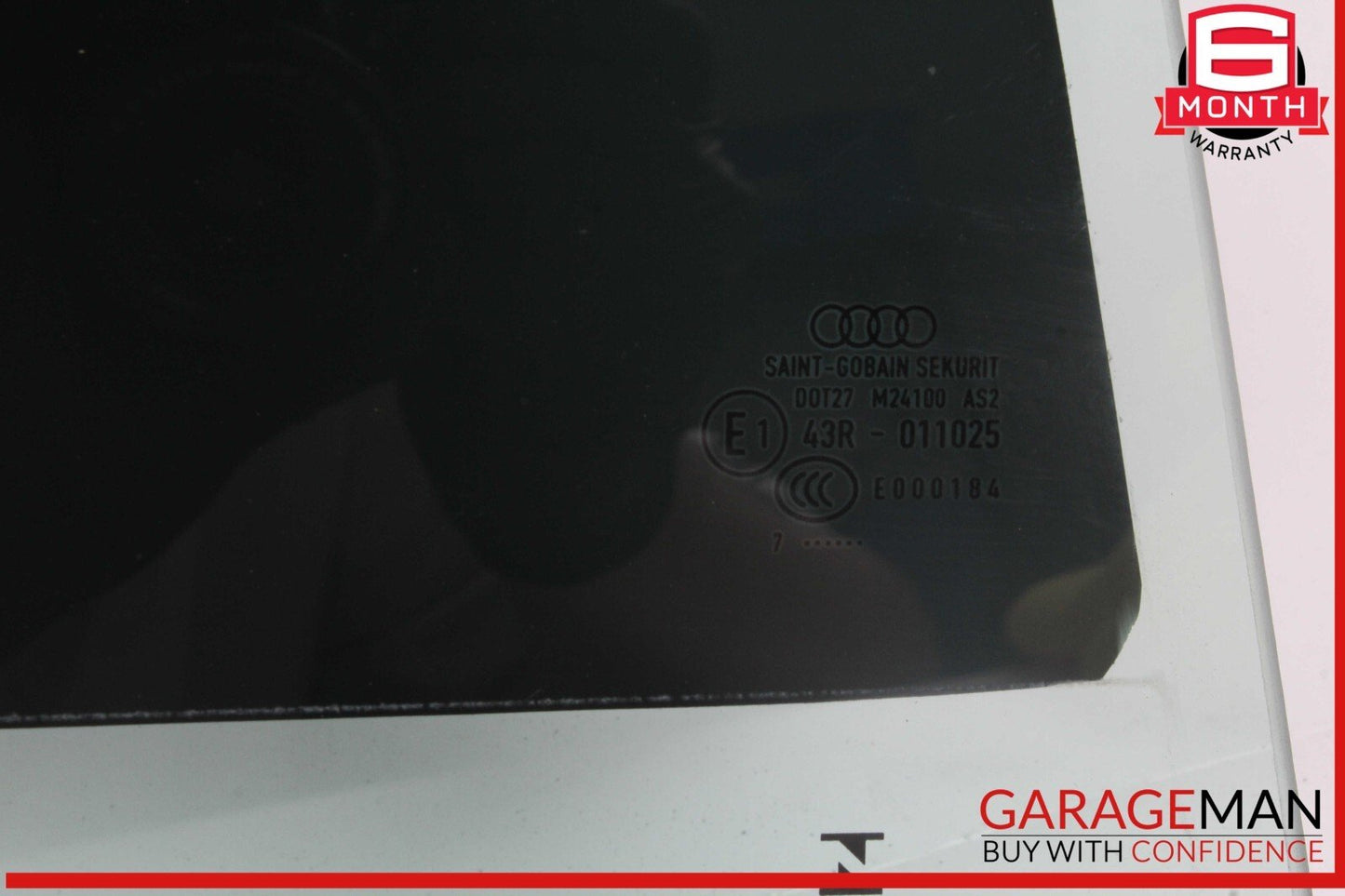 17-24 Audi A4 Rear Right Passenger Side Door Window Glass 8W5845206 OEM