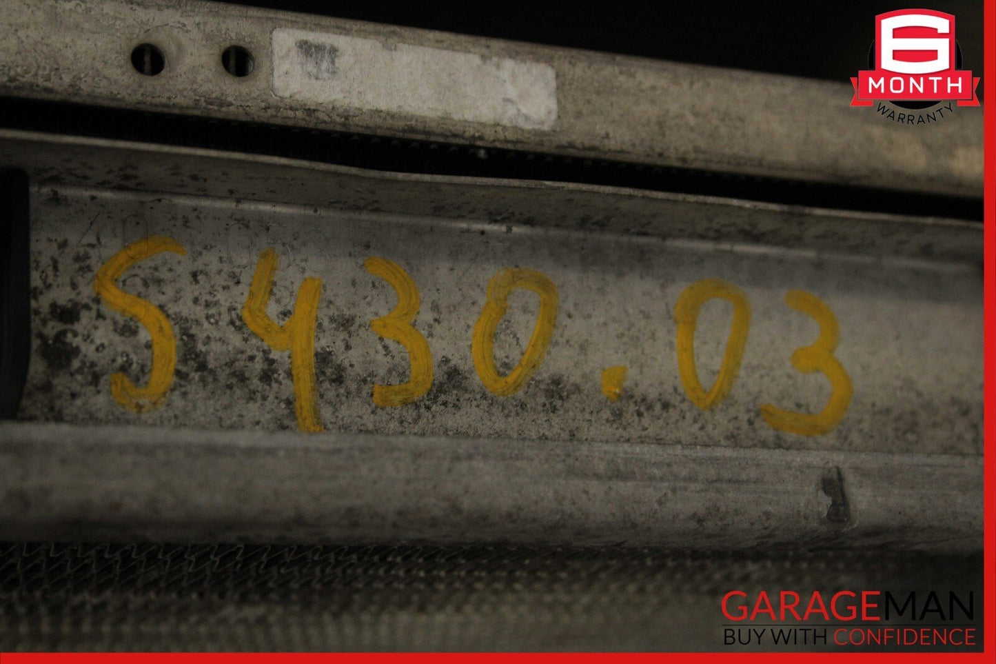 00-06 Mercedes S430 CL500 Engine Radiator AC A/C Condenser Oil Cooling Assy