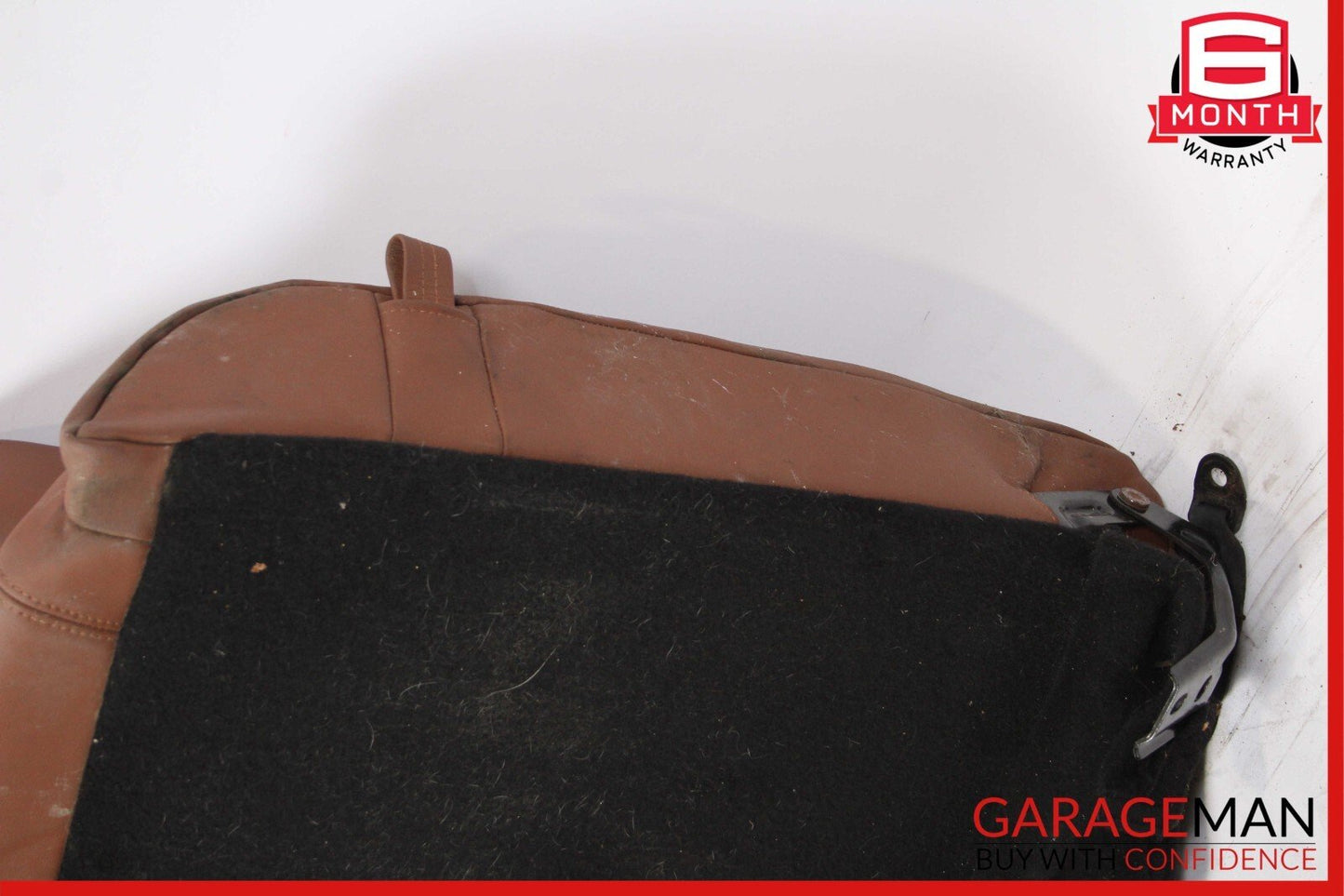 14-17 Maserati Ghibli Rear Right Side Top Upper Seat Cushion Cover Brown