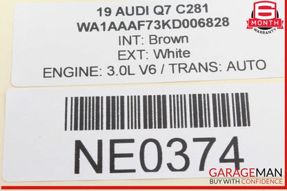 17-24 Audi Q7 Rear Left Driver Side Rearward Upper Control Arm 4M0505397R OEM