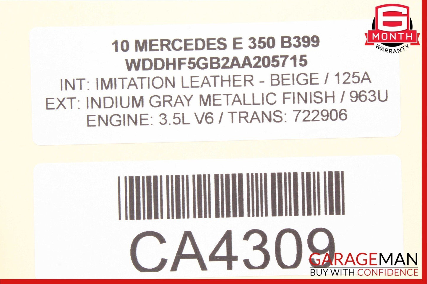 10-11 Mercedes W212 E350 E550 Rear Fuse Relay Box SAM Assembly 2129000004 OEM