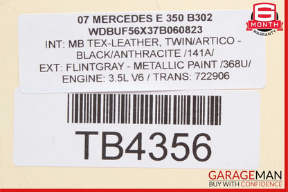 Mercedes W204 C300 GLK350 CLK350 E350 Left Side Engine Cylinder Head Cover