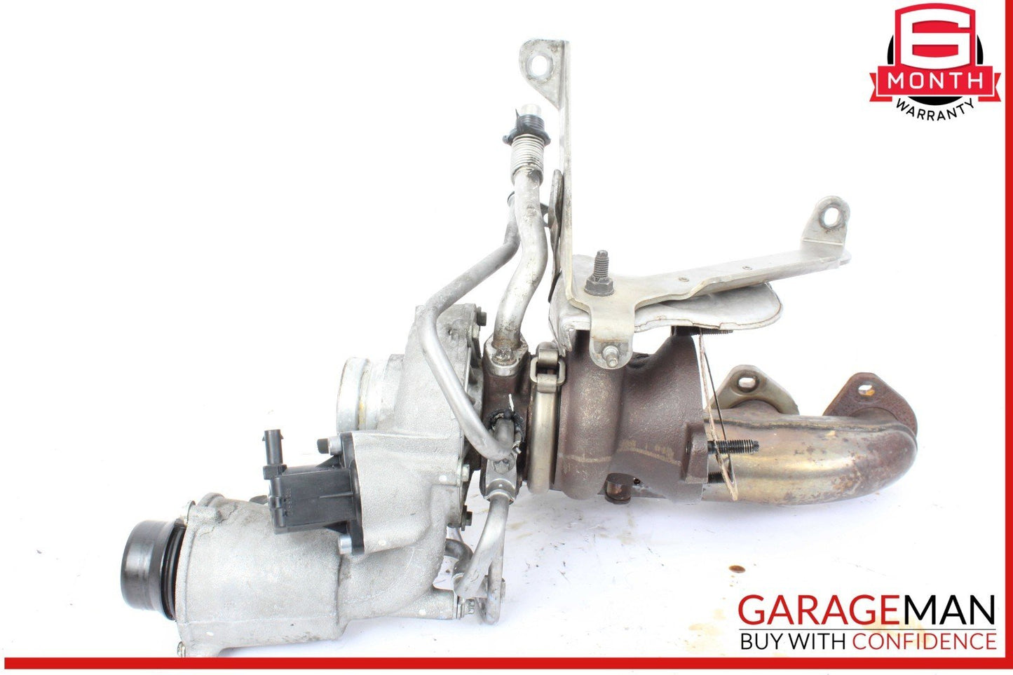 12-15 Mercedes W204 C250 SLK250 1.8L Turbo Turbocharger Manifold Assembly OEM
