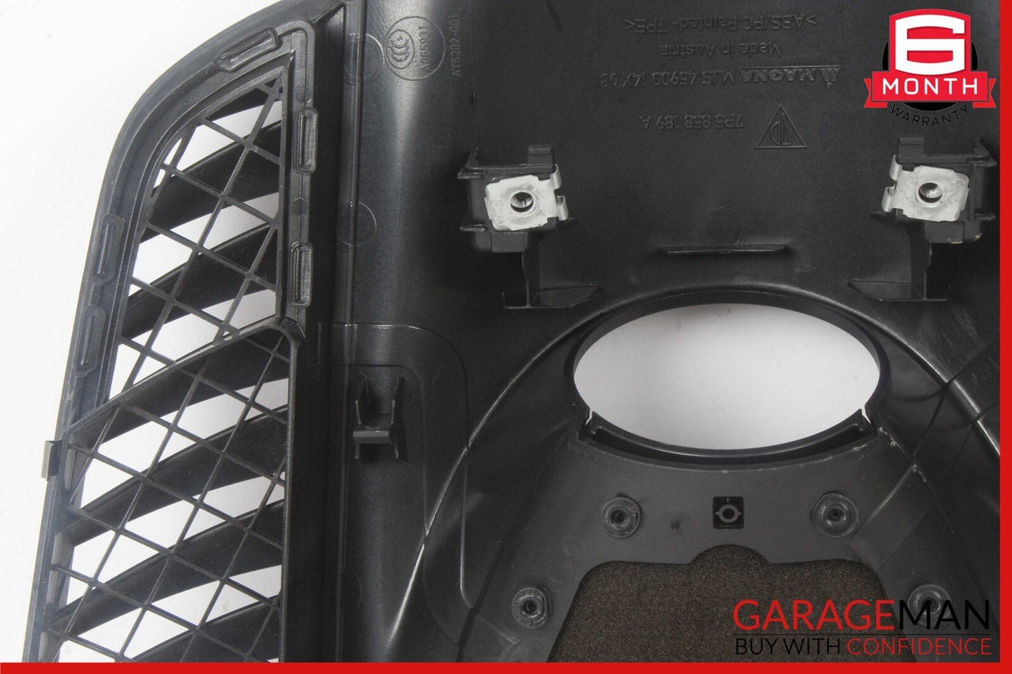 11-16 Porsche Cayenne S 958 Dash Dashboard Speaker Cover Grille Grill OEM