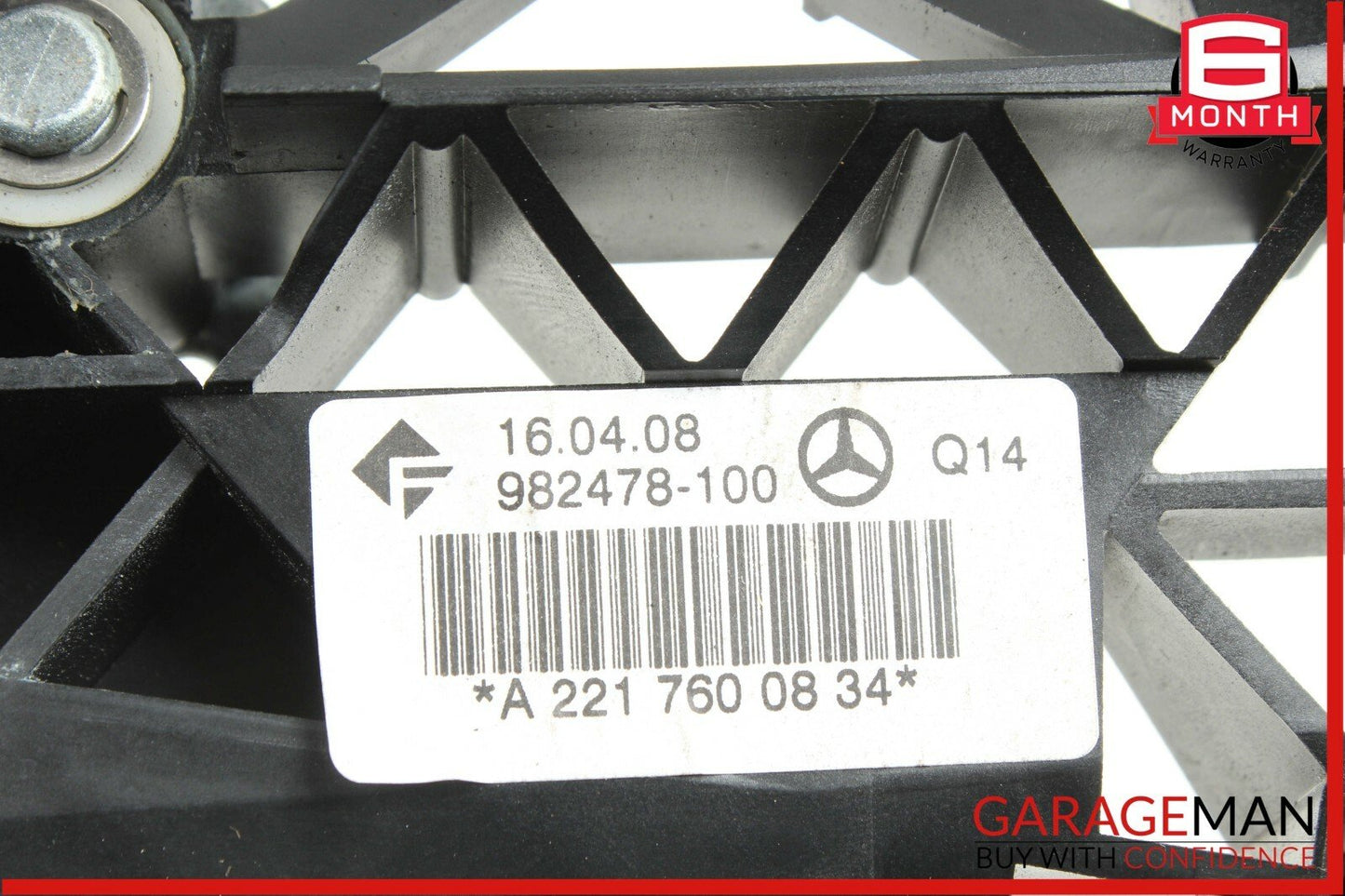 07-13 Mercedes W221 S550 Rear Right Exterior Door Handle Keyless Go Black
