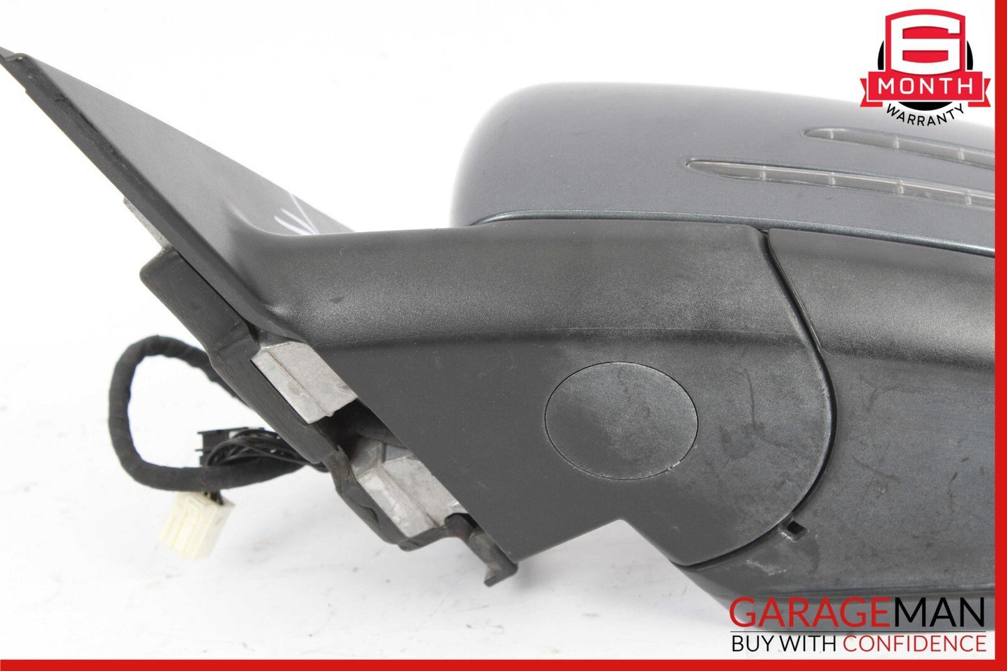 12-14 Mercedes W204 C250 Front Left Driver Side Mirror Rear View Door Flintgray