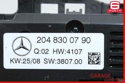 08-11 Mercedes W204 C300 C350 AC A/C Heater Climate Control Switch Module Unit