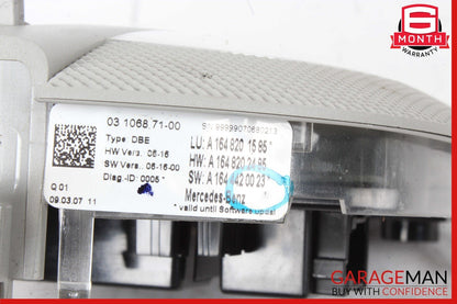 06-13 Mercedes X164 GL450 ML550 Front Overhead Dome Light Lamp Gray OEM