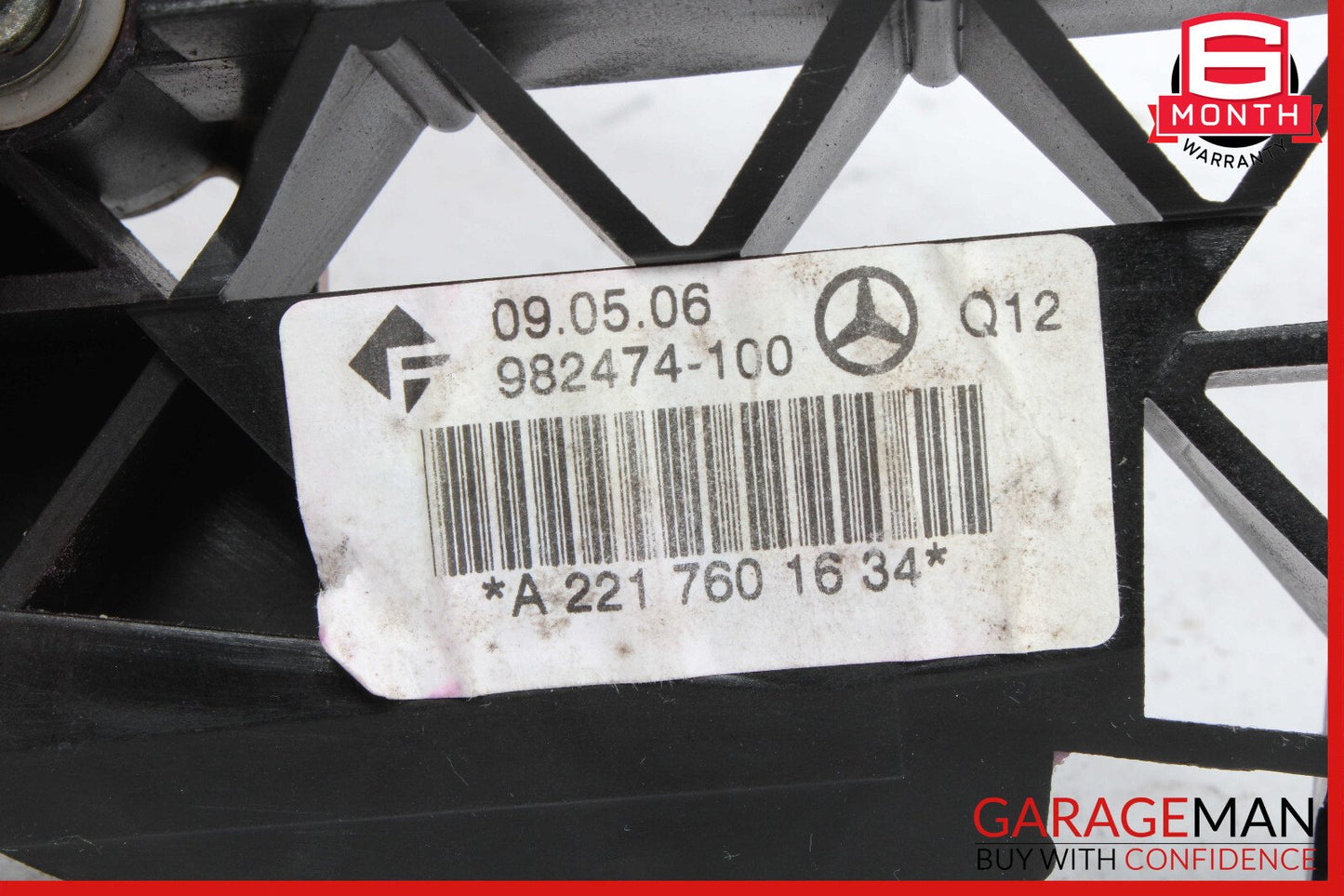07-13 Mercedes W221 S550 S600 Rear Right Passenger Side Exterior Door Handle OEM