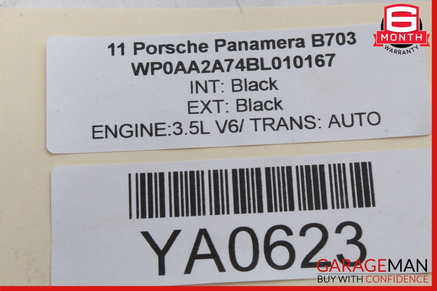 10-15 Porsche Panamera 970 Electric Parking Brake Control Module OEM