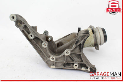 03-06 Porsche Cayenne Turbo 955 Engine Left Side Mount Bracket w/ Motor