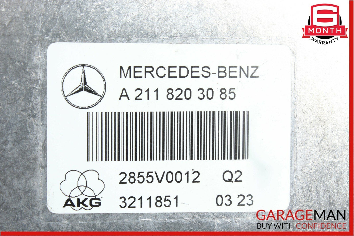03-06 Mercedes W211 E320 Communication Voice Control Module Unit Q2 OEM