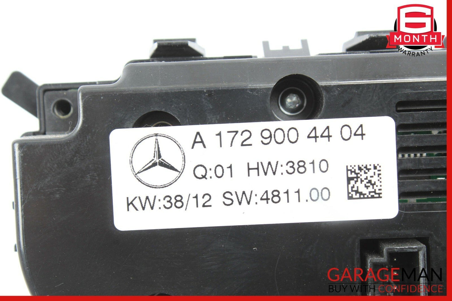 12-13 Mercedes R172 SLK350 SLK250 SLK55 AMG AC A/C Heater Climate Control Module