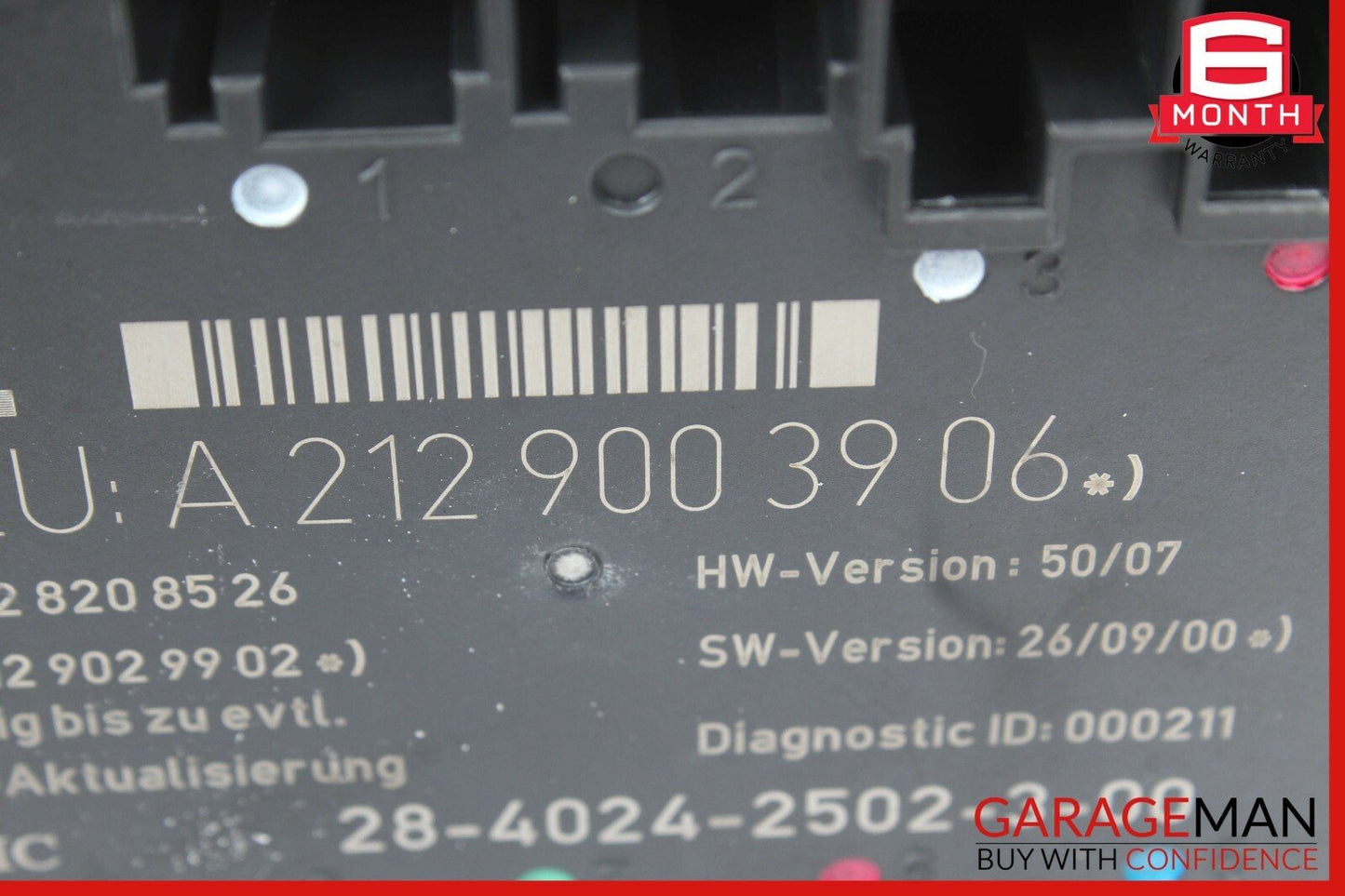 08-14 Mercedes W204 C250 C300 C350 Rear Left Side Door Control Module Unit