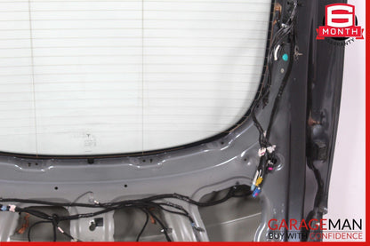 12-20 Tesla Model S Rear Liftgate Tailgate Hatch Trunk Lid Shell Glass Gray OEM