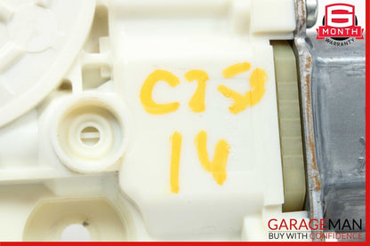08-16 Mercedes C250 GLK350 E400 C350 Rear Left Door Window Regulator Motor Unit