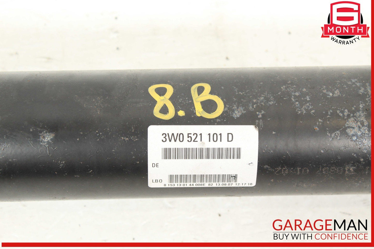 Bentley Continental GTC Rear Axle Driveshaft Drive Shaft Propeller OEM
