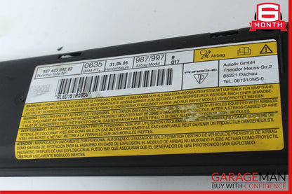 05-12 Porsche 987 Boxster Carrera 911 997 Right Door Panel Air Bag SRS Inflator
