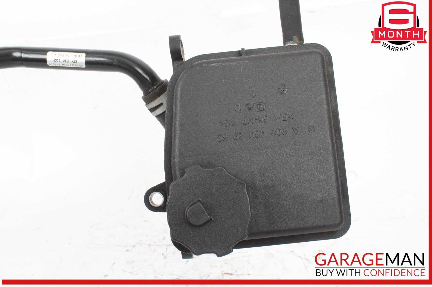 12-14 Mercedes W204 C250 Power Steering Pump Reservoir Hose Tube Assembly OEM