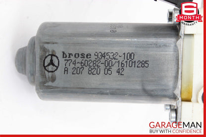 12-20 Mercedes R172 SLK350 Front Left Side Door Window Regulator Motor Unit