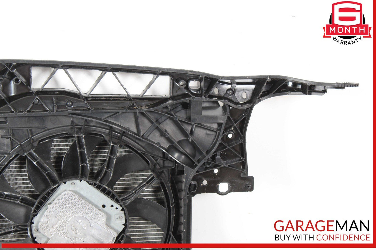 12-18 Audi A6 Engine Water Cooling Radiator A/C Air AC Condenser OEM