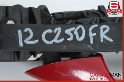 08-14 Mercedes W204 C250 C300 Front Right Side Exterior Door Handle Red OEM
