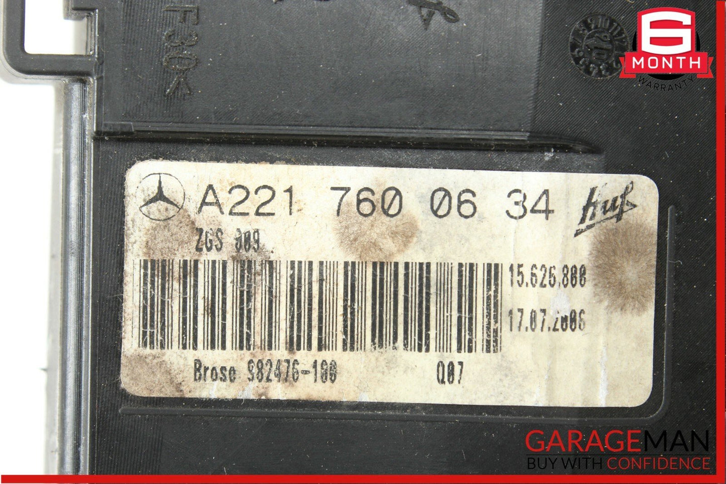 07-13 Mercedes W221 S550 Front Right Side Keyless Go Exterior Door Handle Silver