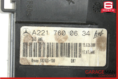 07-13 Mercedes W221 S550 Front Right Side Keyless Go Exterior Door Handle Silver