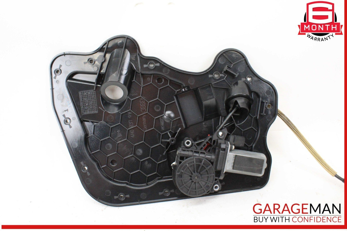 11-18 Audi A8 S8 Front Right Side Inner Door Panel Cover w/ Lock Latch & Motor