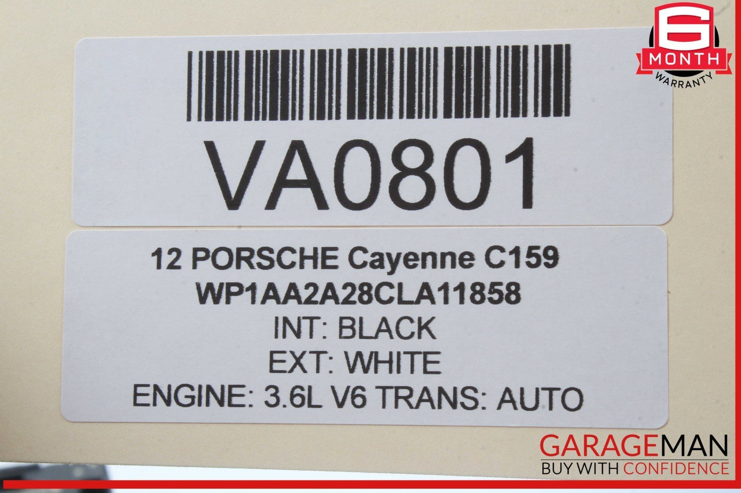 11-17 Porsche Cayenne 958 Front Right Passenger Side Door Control Module OEM