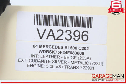 03-06 Mercedes R230 SL500 S500 CL55 AMG Keyless Go Entry Control Module Unit
