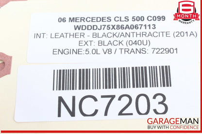 03-11 Mercedes W219 CLS500 E320 Arnott Front Right Air Shock Absorber Strut OEM