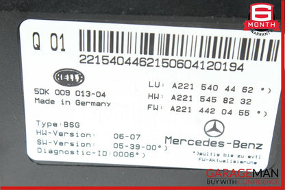 07-13 Mercedes W221 S550 CL600 Electric Power Supply Control Fuse Box Module